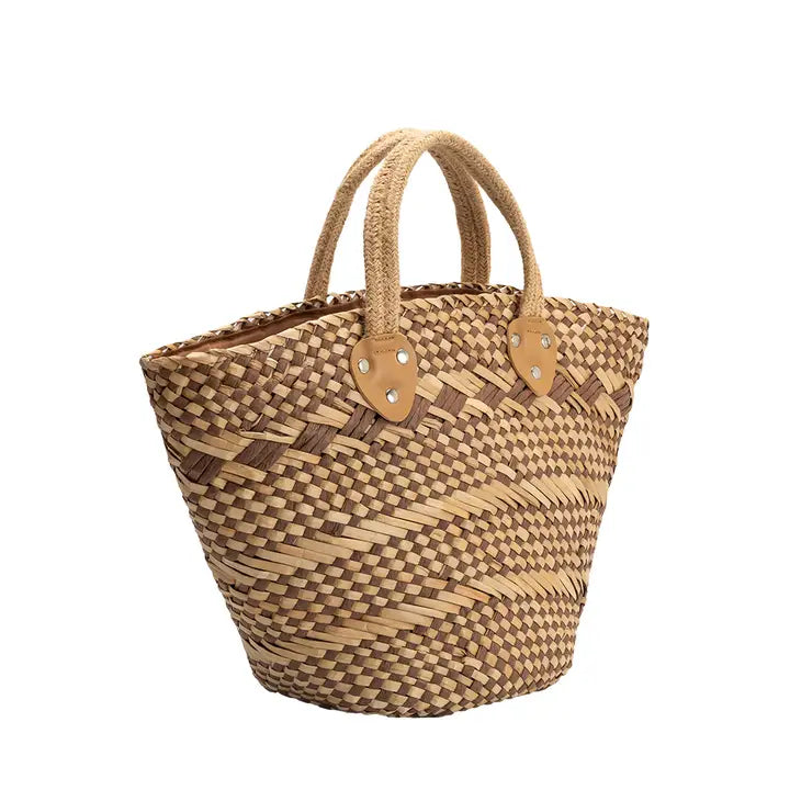 Martha Natural Straw Tote Bag