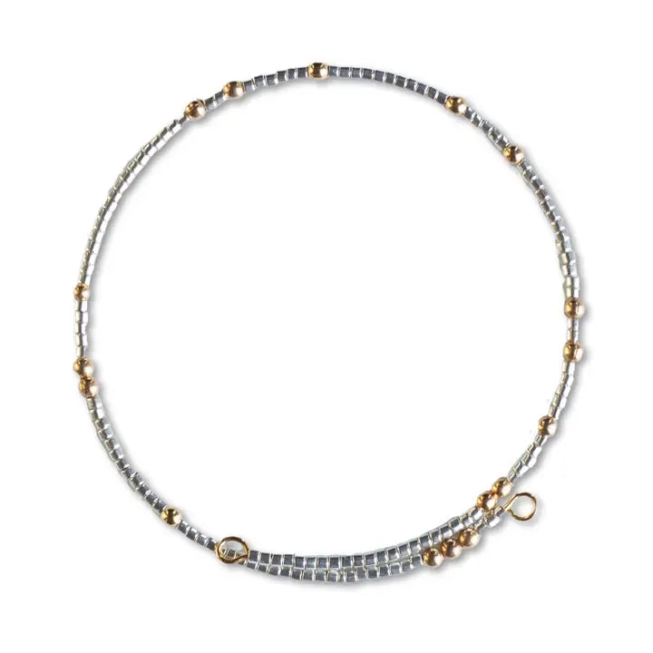 Confetti Beaded Bangle