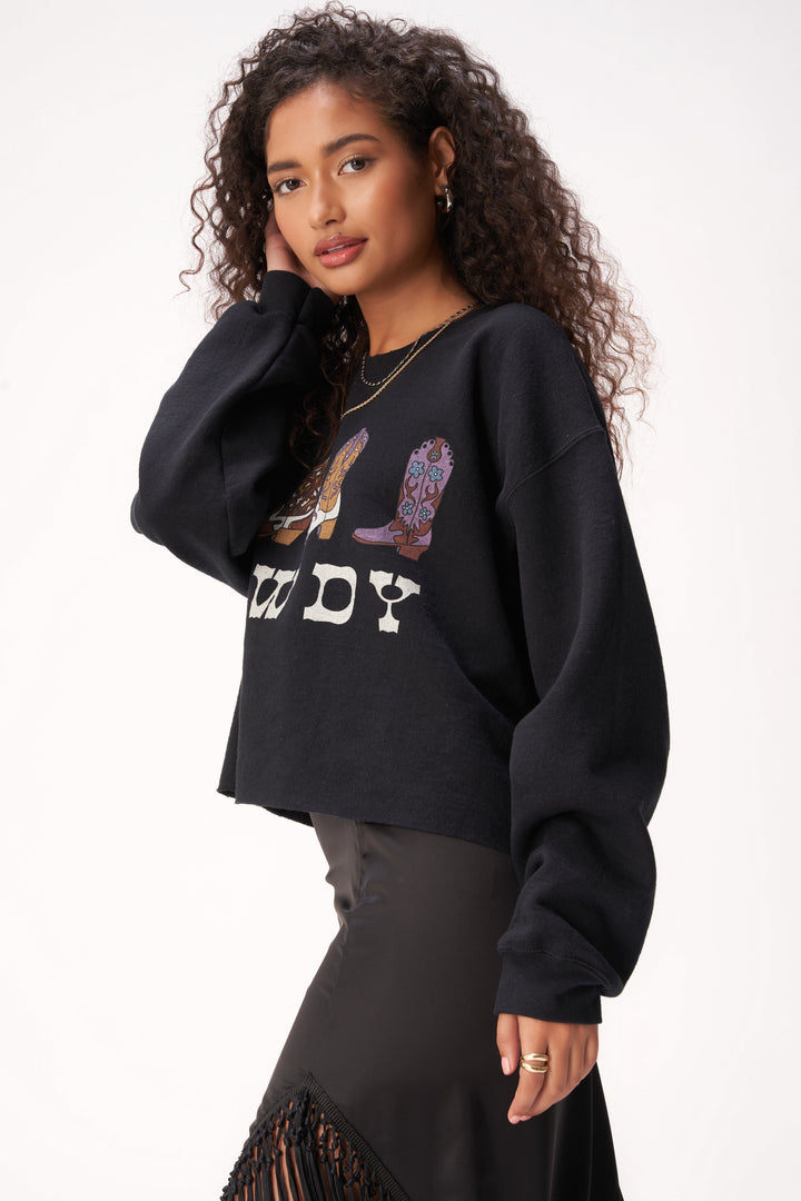 PST Howdy Boots Sweatshirt