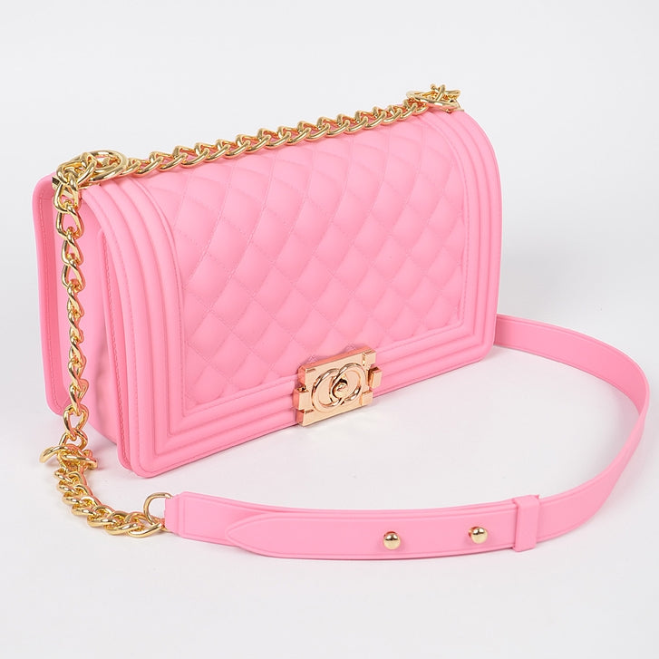 3am Pink quilted CC Purse