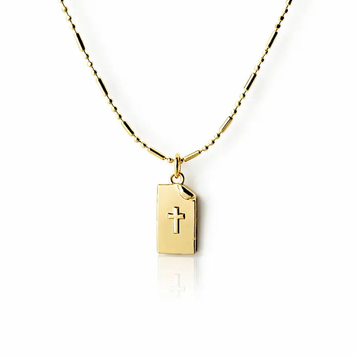 Story Cross Necklace