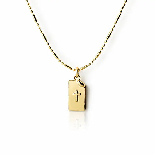 Story Cross Necklace
