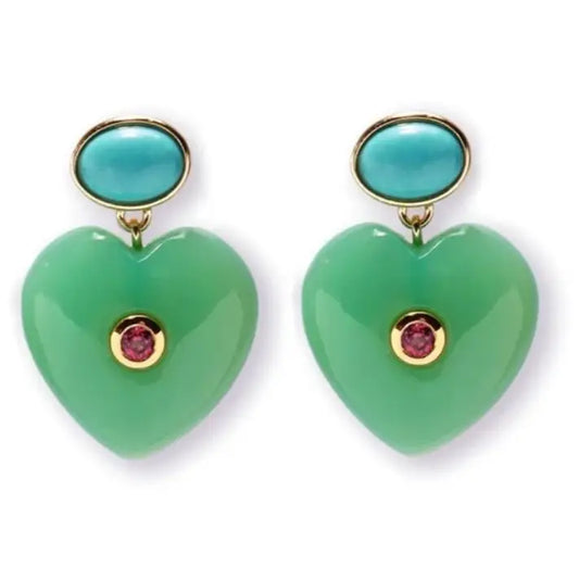 Lucky Heart Earrings