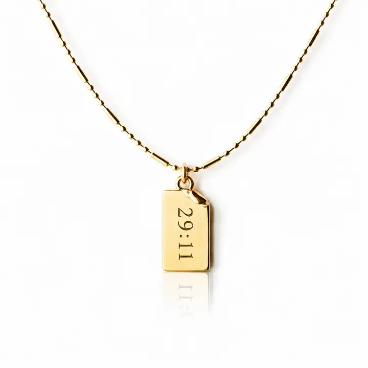Jeremiah 29:11 Necklace