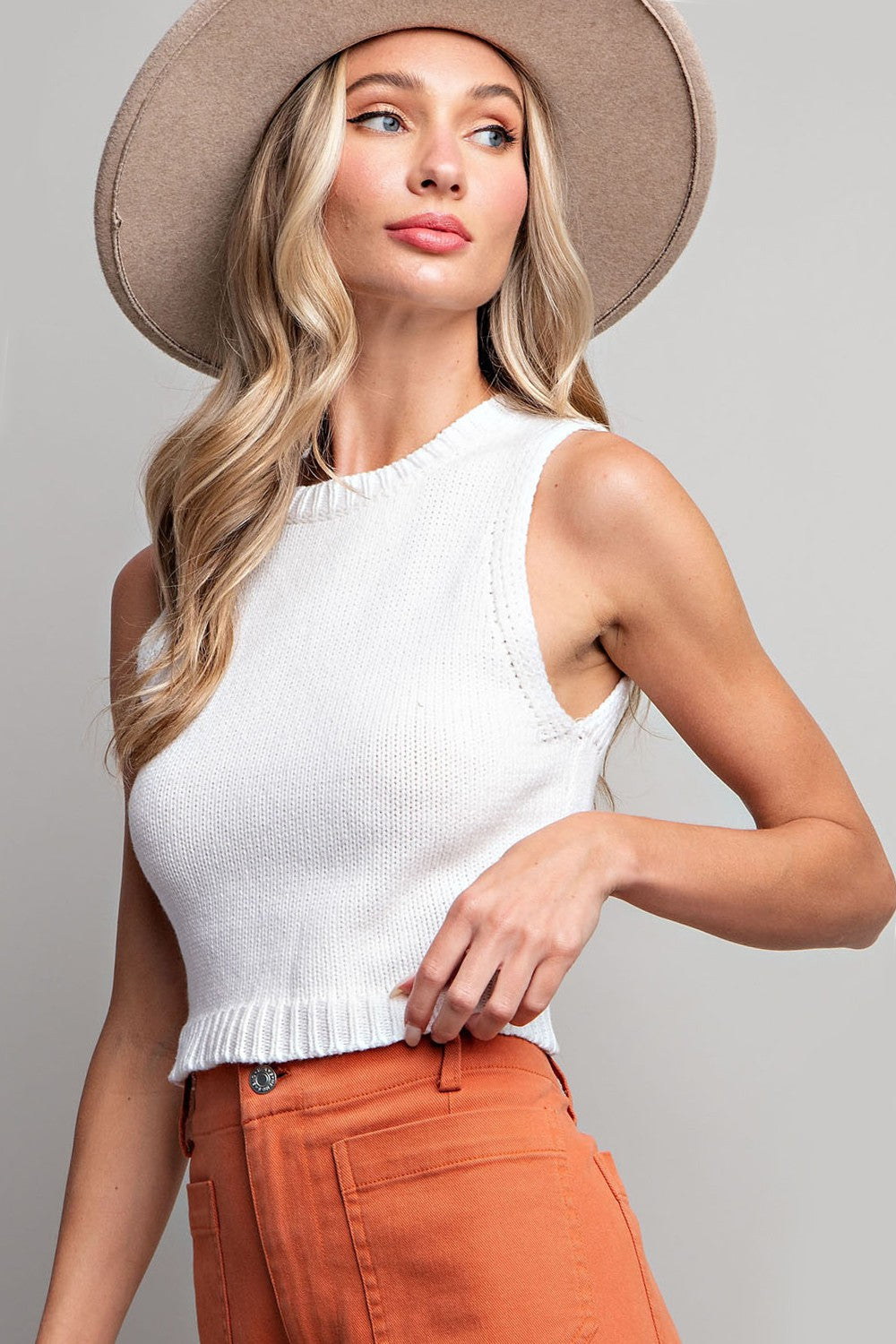All For One Knit Tank Top