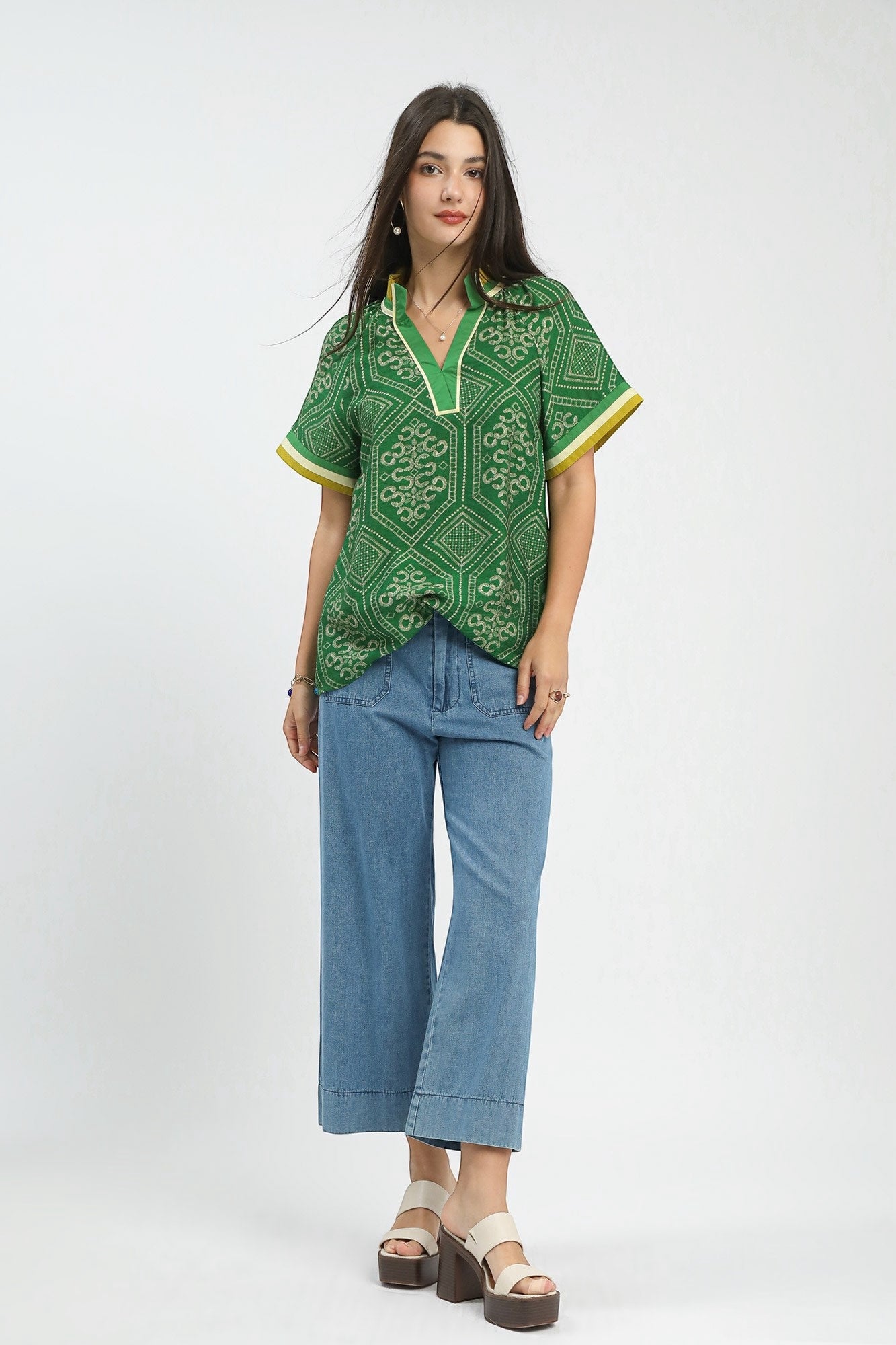 Geo Blouse