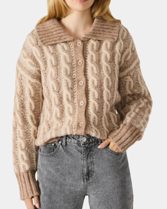 MIchealla Cable Cardigan