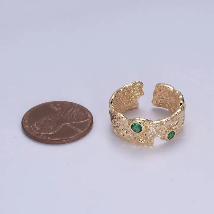Esmeralda Statement Ring
