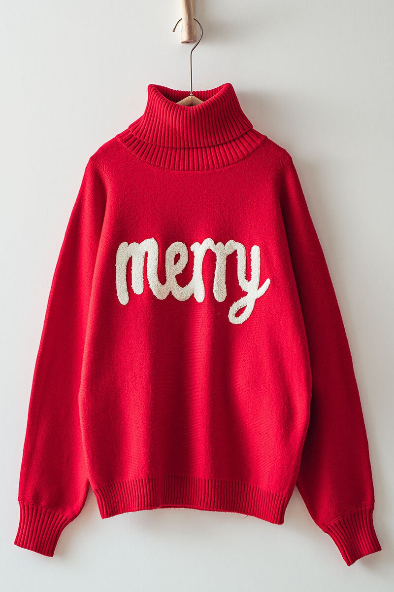 Merry All The Way Sweater