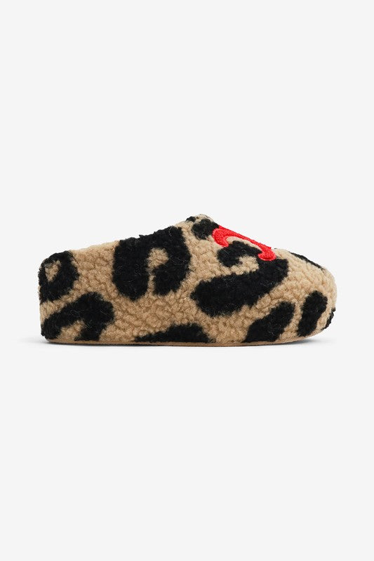 Celly Leopard Slippers