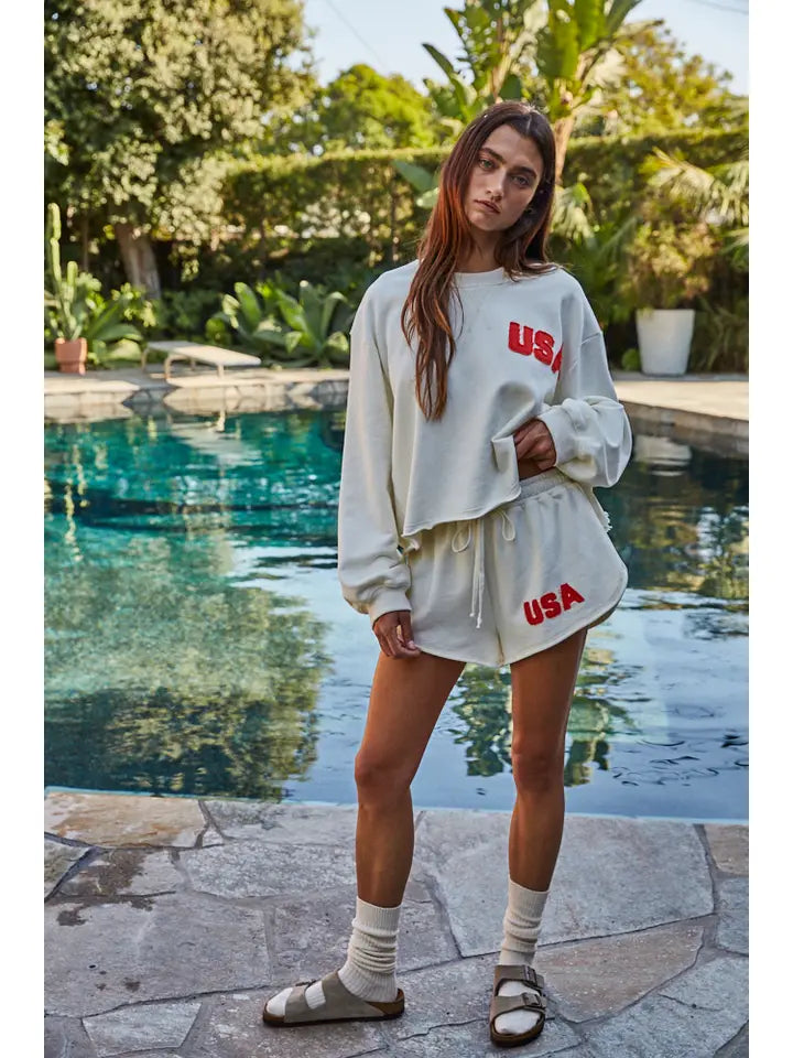 USA Patch Shorts