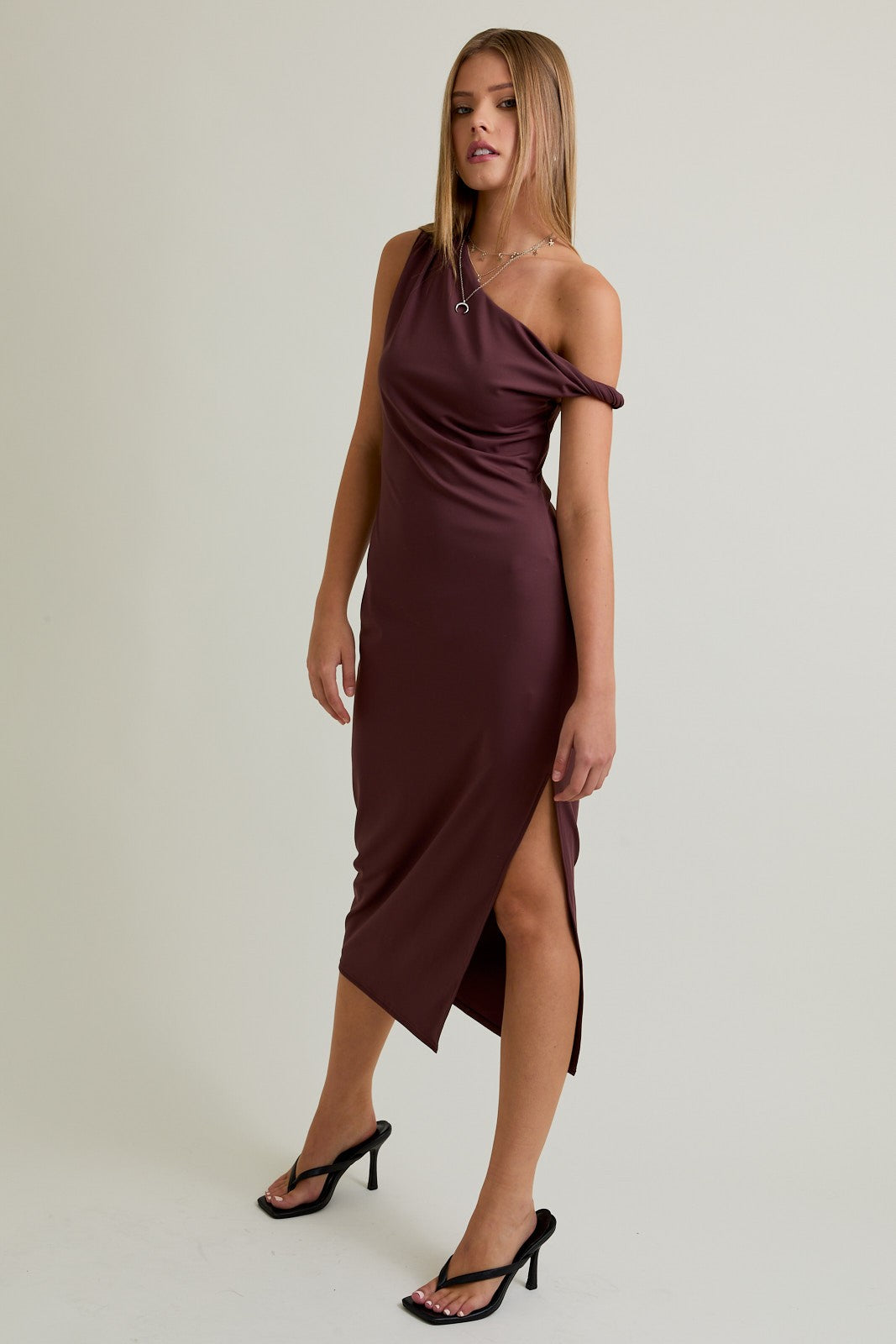 Twist It Up Midi Dress