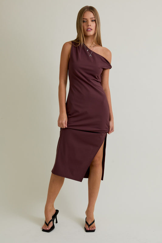 Twist It Up Midi Dress