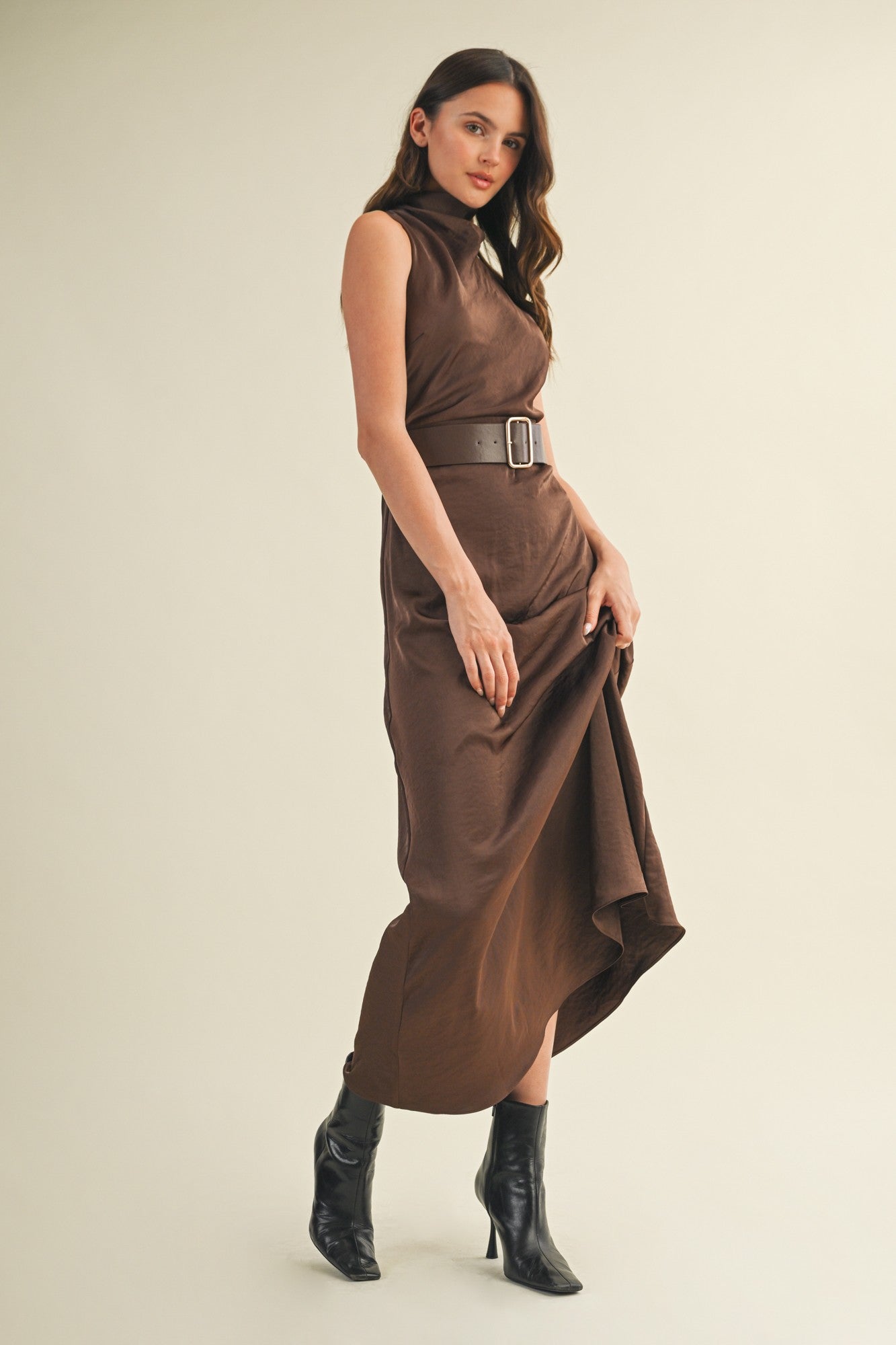 High Hopes Belted Dress