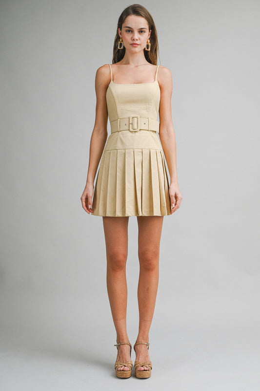 Desert Dune Pleated Mini