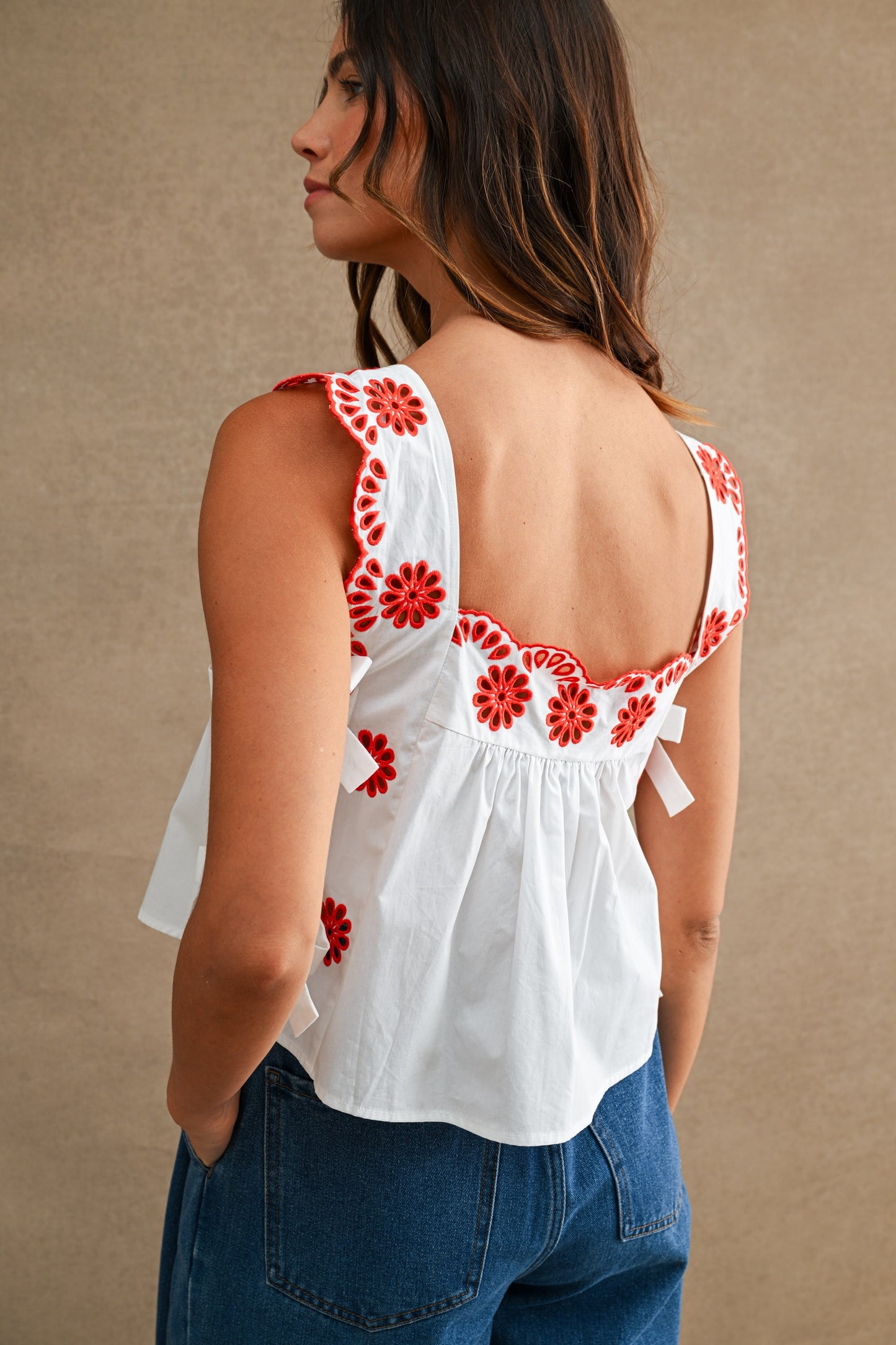 Poppy Petal Tank