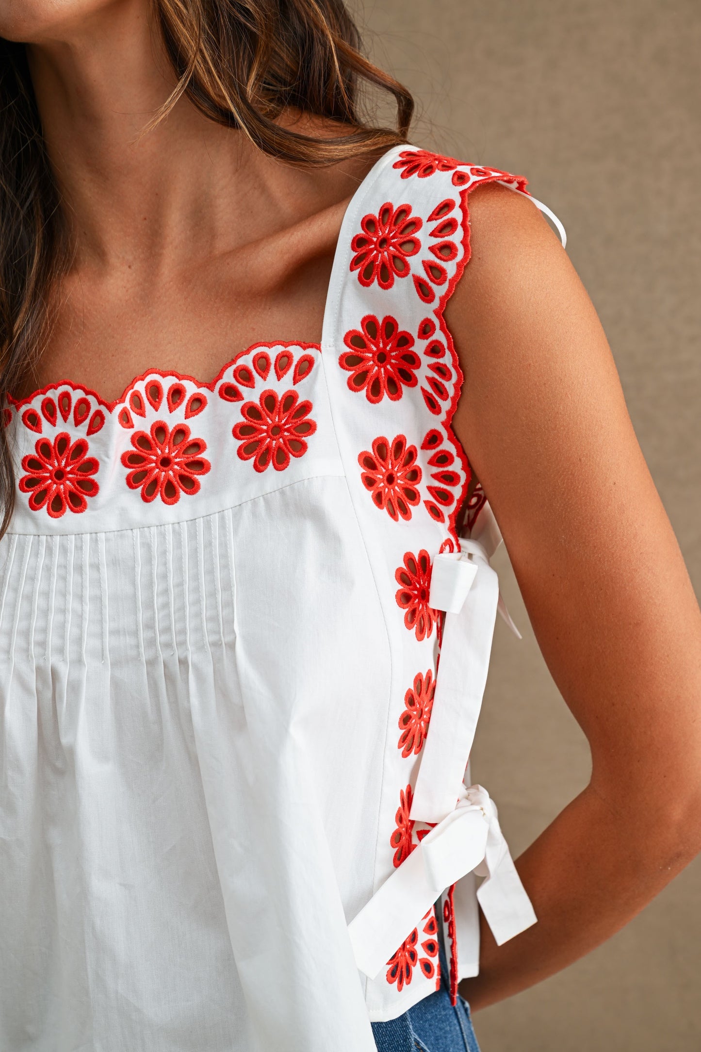 Poppy Petal Tank