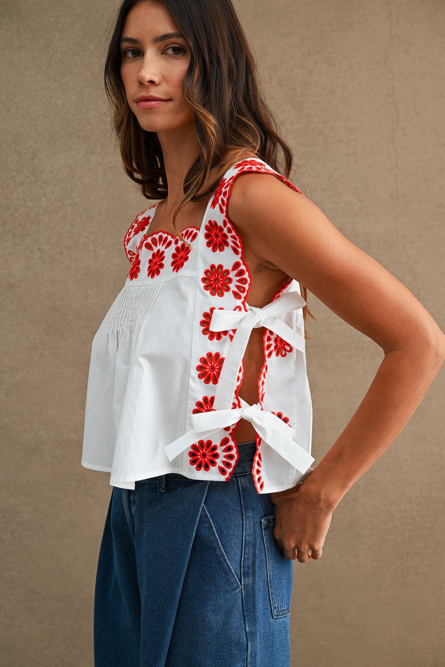 Poppy Petal Tank