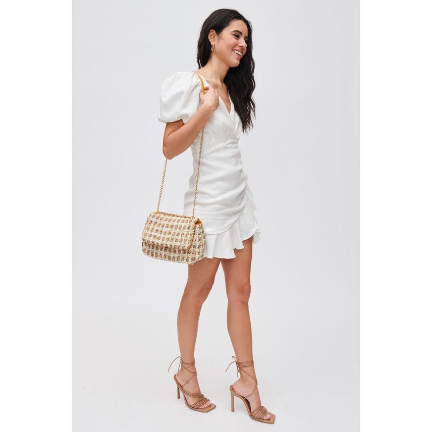 Fiora Tweed Crossbody