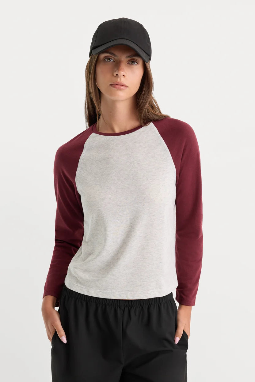 The Long Sleeve Raglan Tee