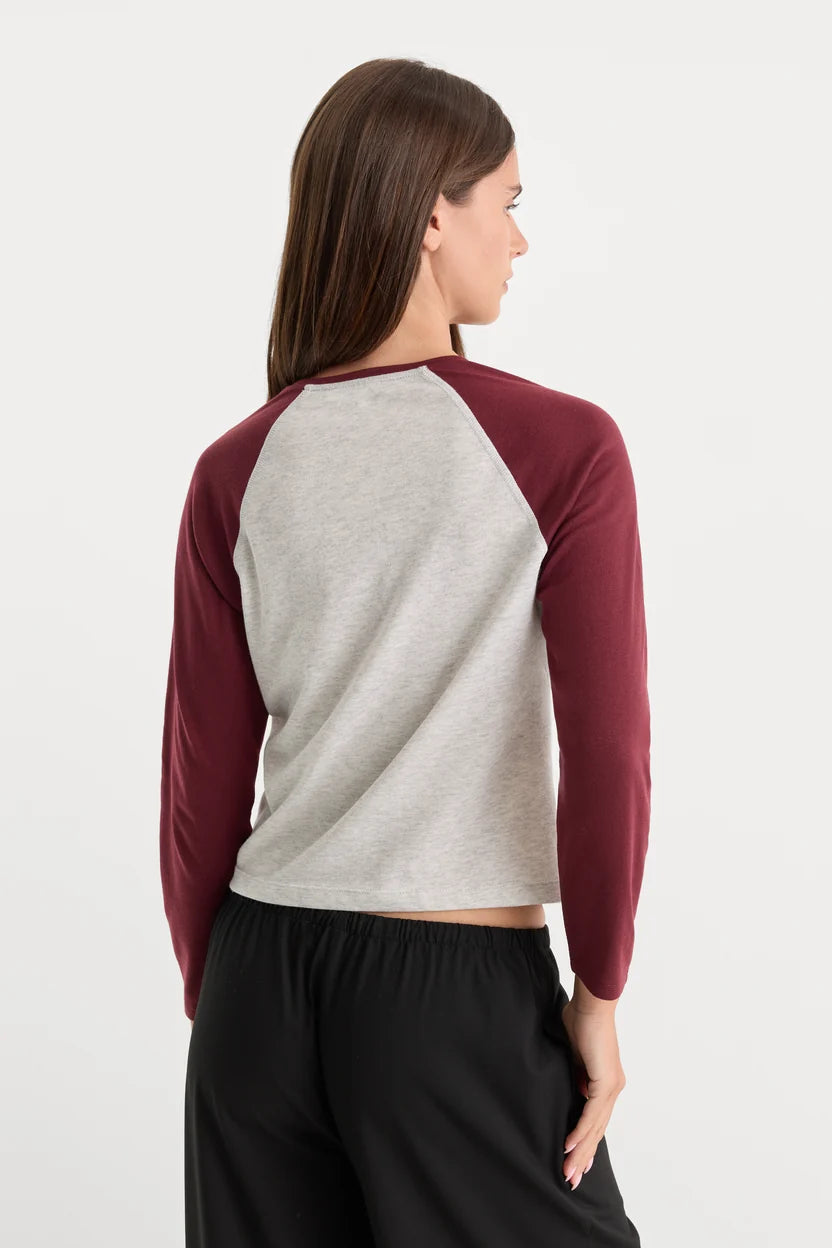 The Long Sleeve Raglan Tee