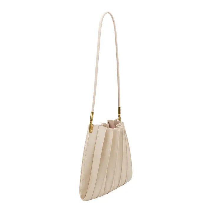Carrie Pleated Shoulder Bag