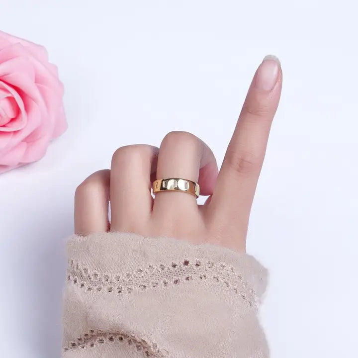 Baguette Cz Stone Ring