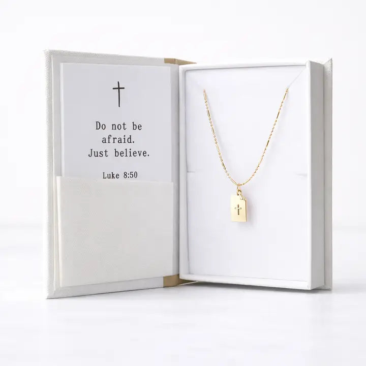 Story Cross Necklace