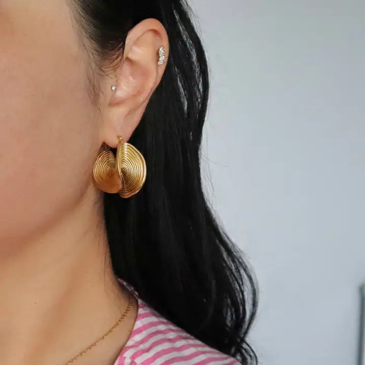 Diva Folded Hoops
