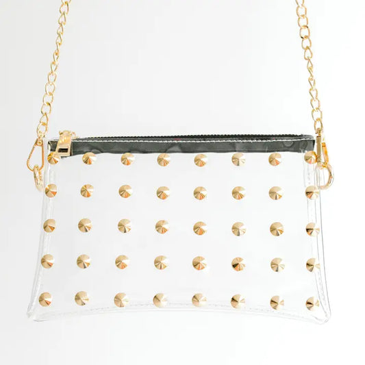 The Sloane Clear Bag in Black