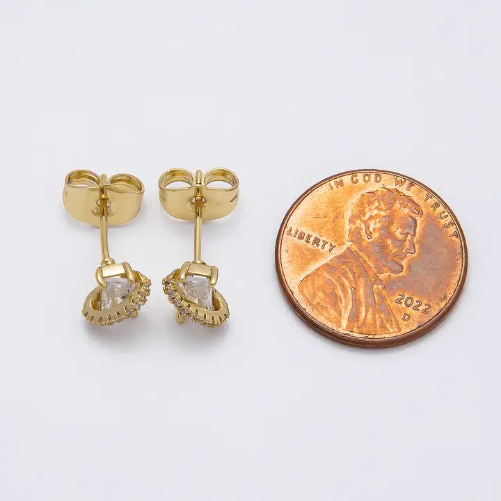 Wrapped Baguette Stud