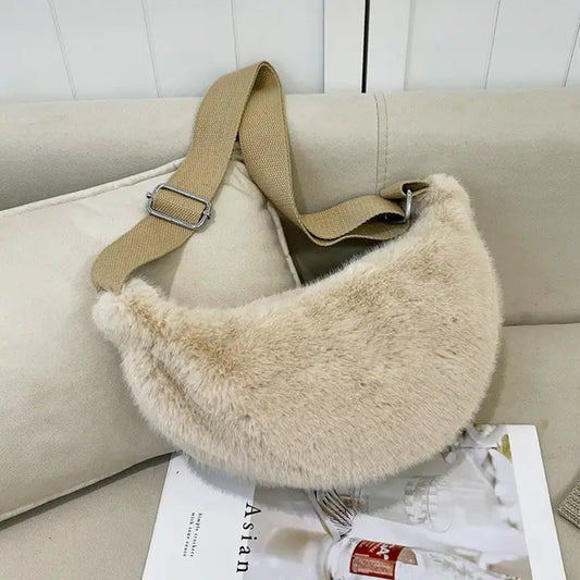 Fur Crossbody Bag