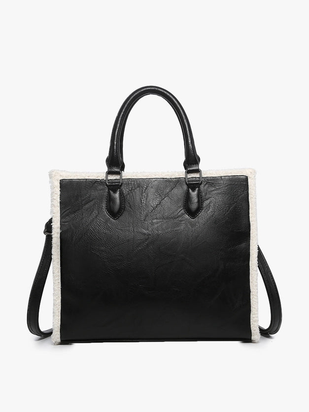 Bevin Sherpa Trim Tote