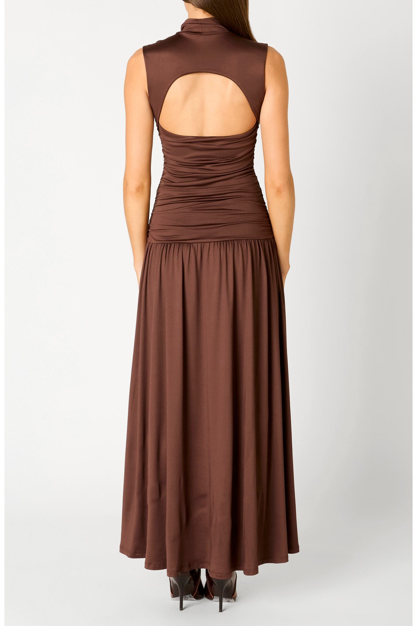 Lark Ruched Maxi Dress