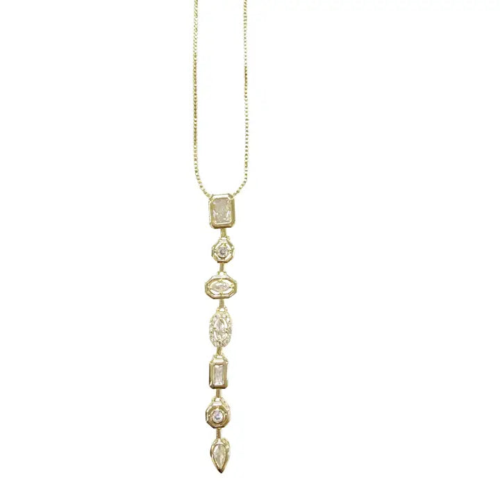 Tovie Cz Drop Necklace