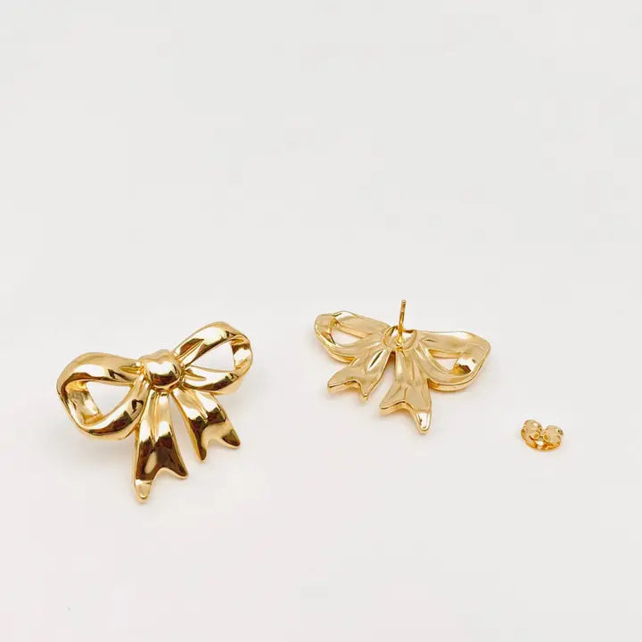Bow Post Earring