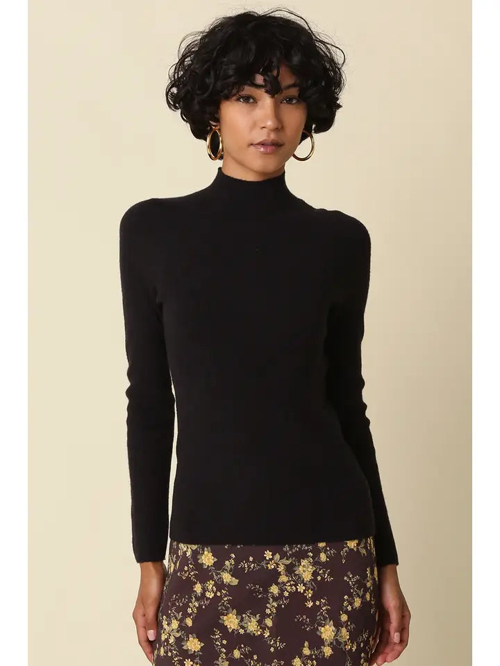 Romy Mock Neck Sweater