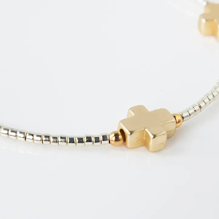 Faithful Cross Bangle