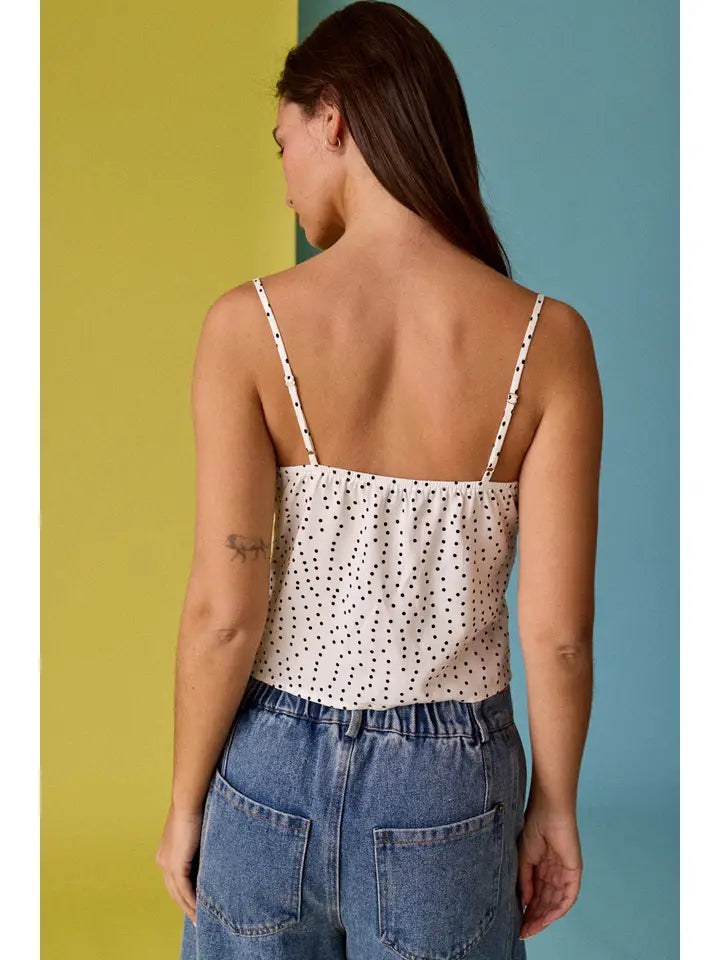 Dottie Lace Trim Cami Top