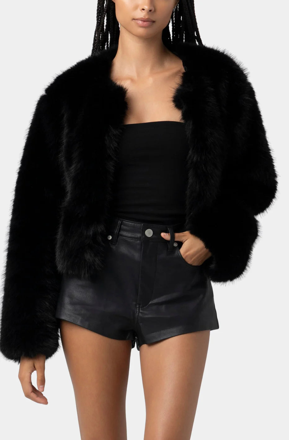 Cash Flow Fur Jacket