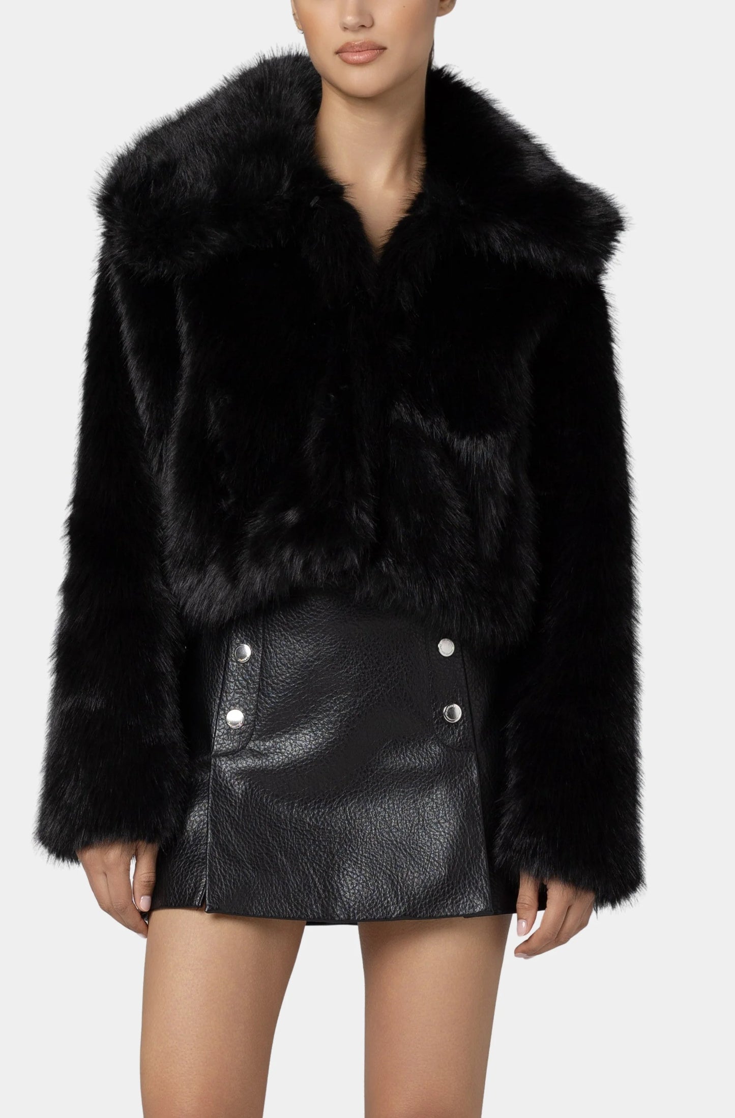 Make It Rain Faux Fur Jacket