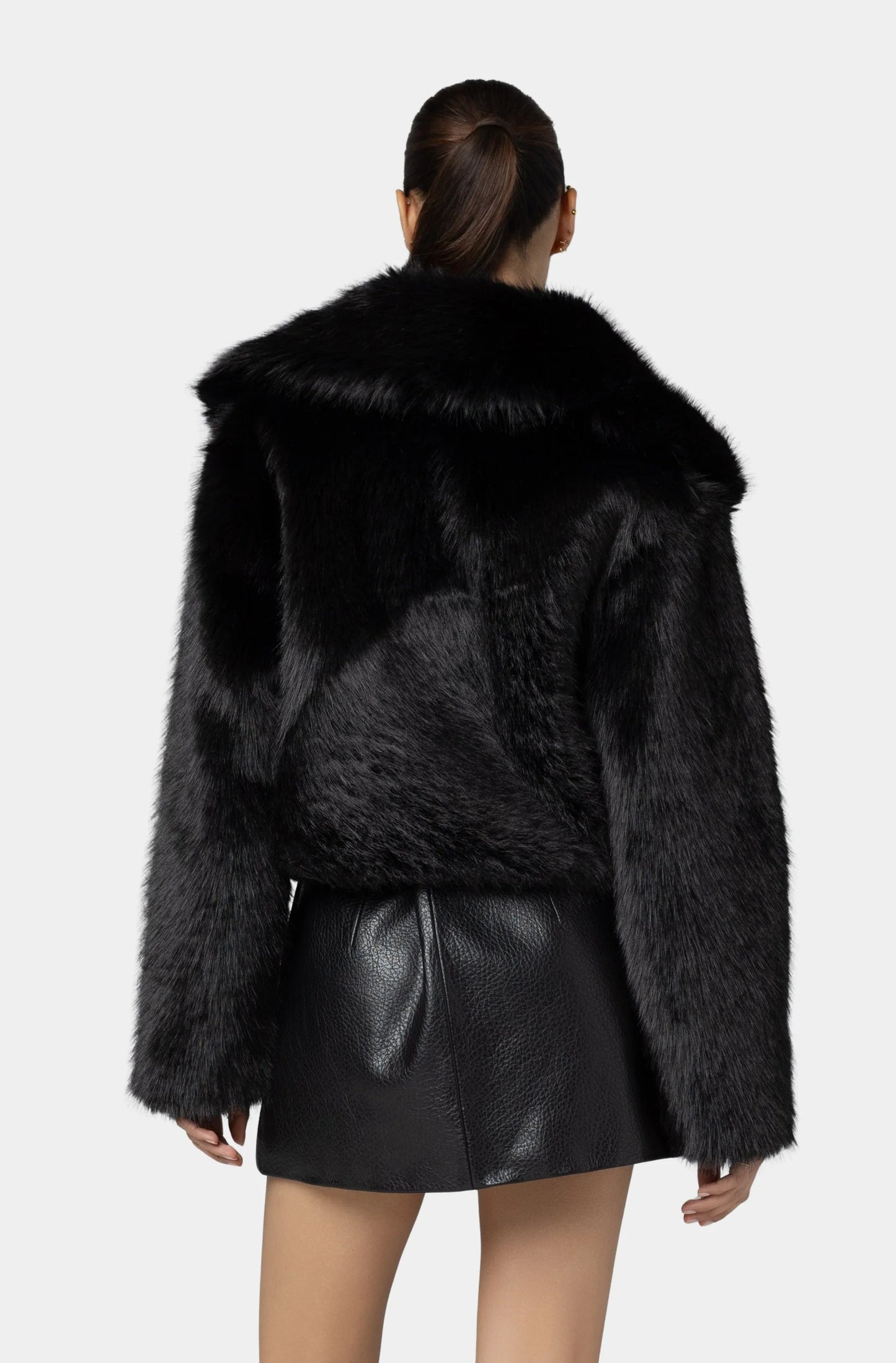 Make It Rain Faux Fur Jacket