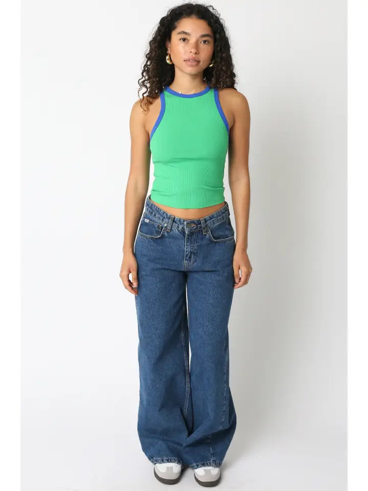Hana Contrast Tank