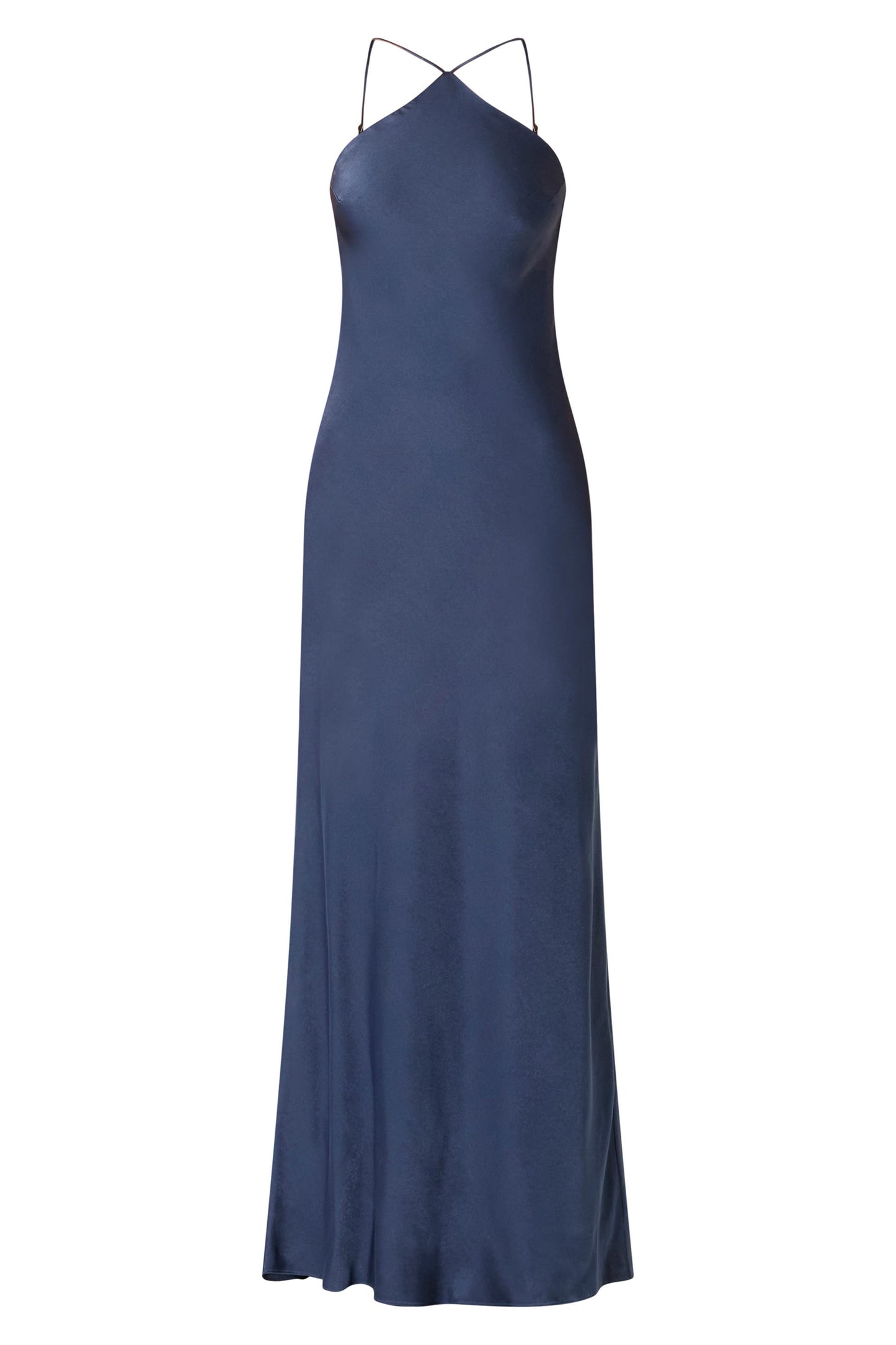 Kelton Halter Satin Dress