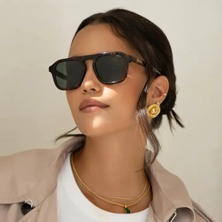 Addison Acetate Aviator Sunglasses