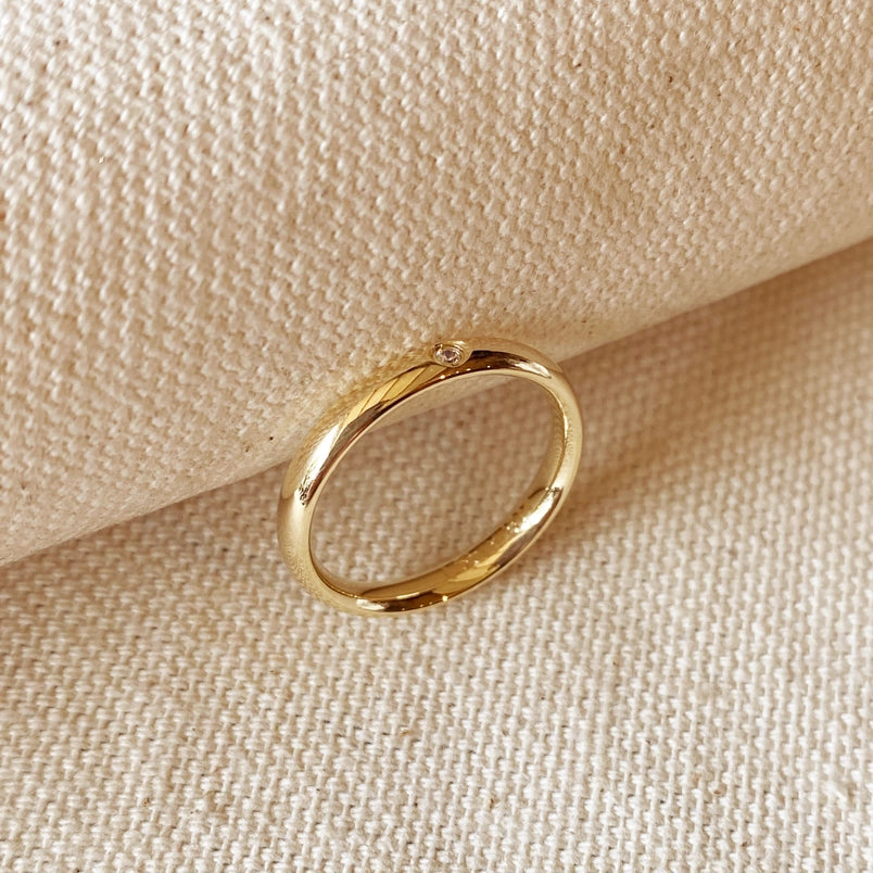 Peek A Boo Band Ring