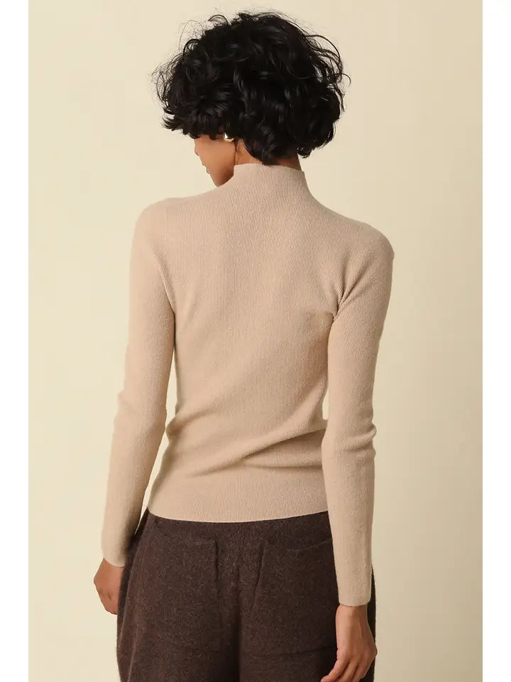 Romy Mock Neck Sweater
