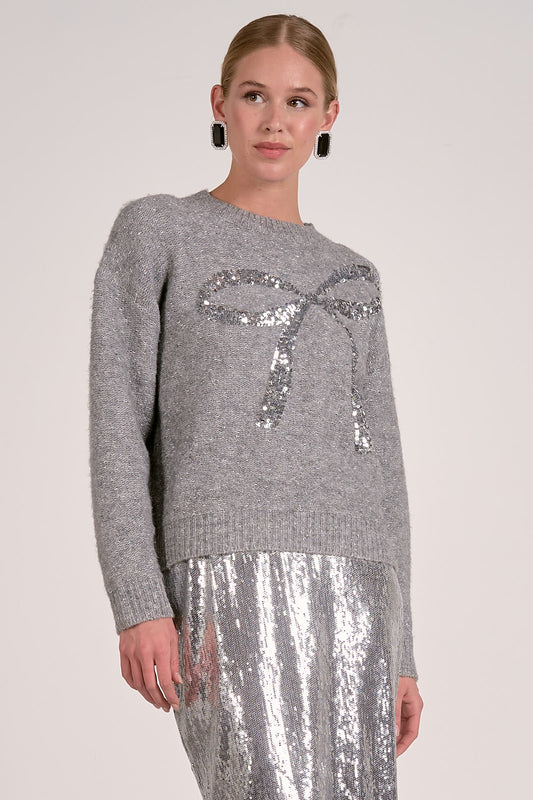 Shine Bright Bow Sweater