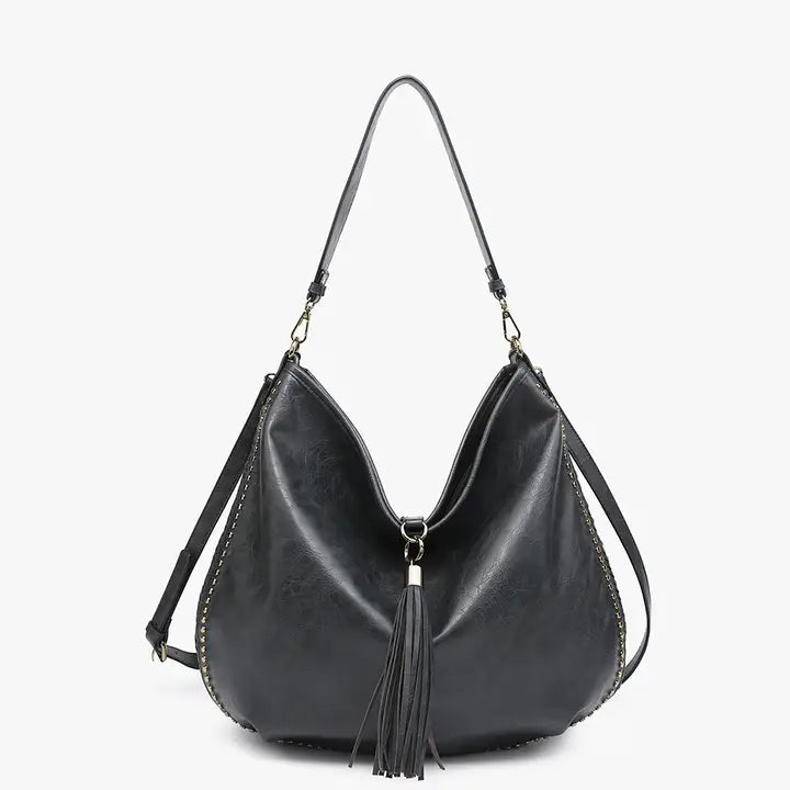 Demi Distressed Slouchy Hobo