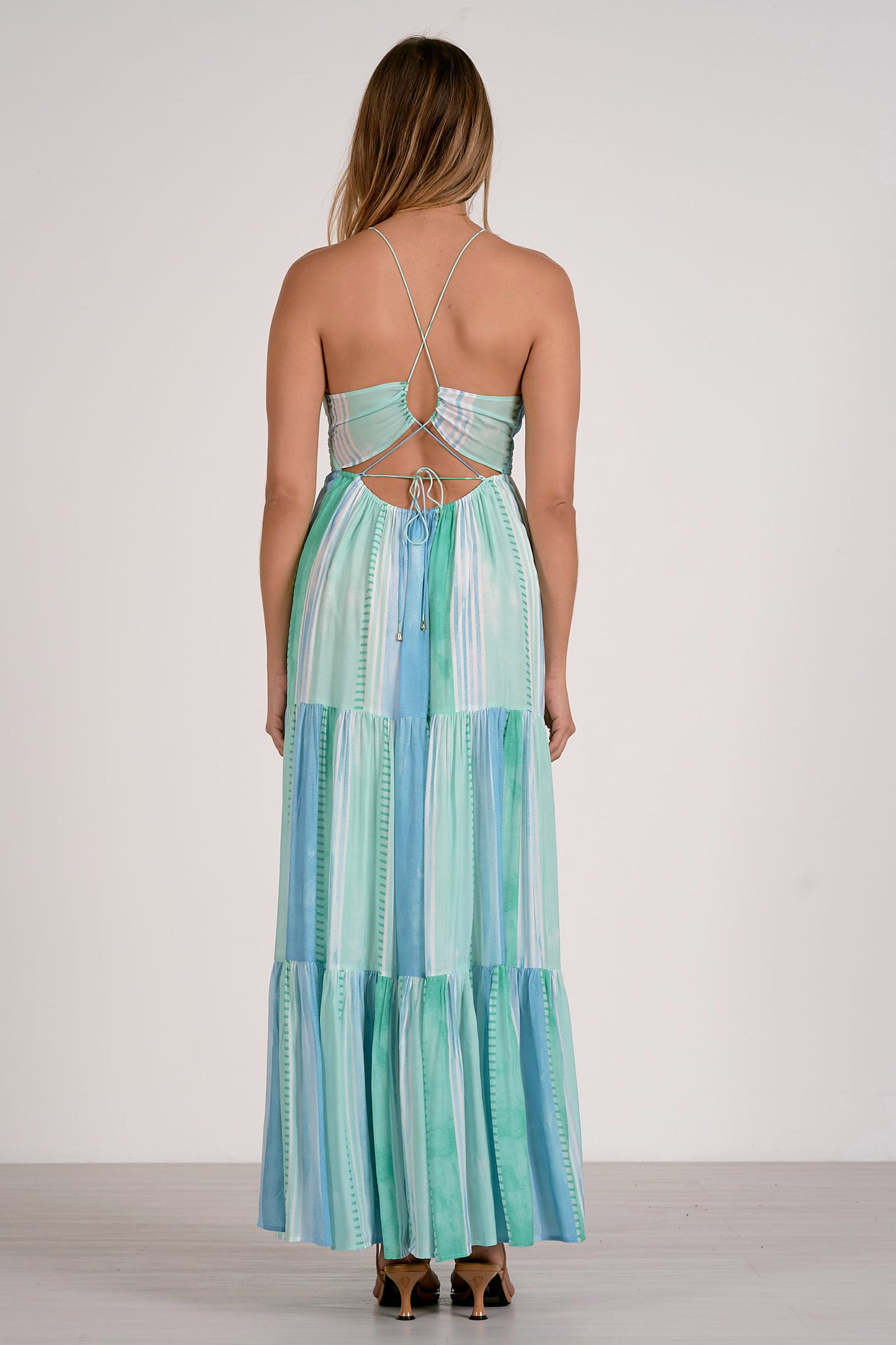 Blue Strovia Maxi Dress